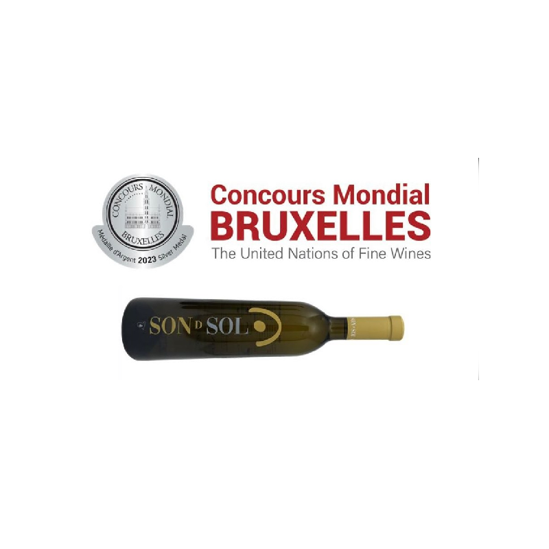 Medalla de Plata para SON D SOL de bodegas Marisol Rubio en el Concurso Mundial de Bruselas